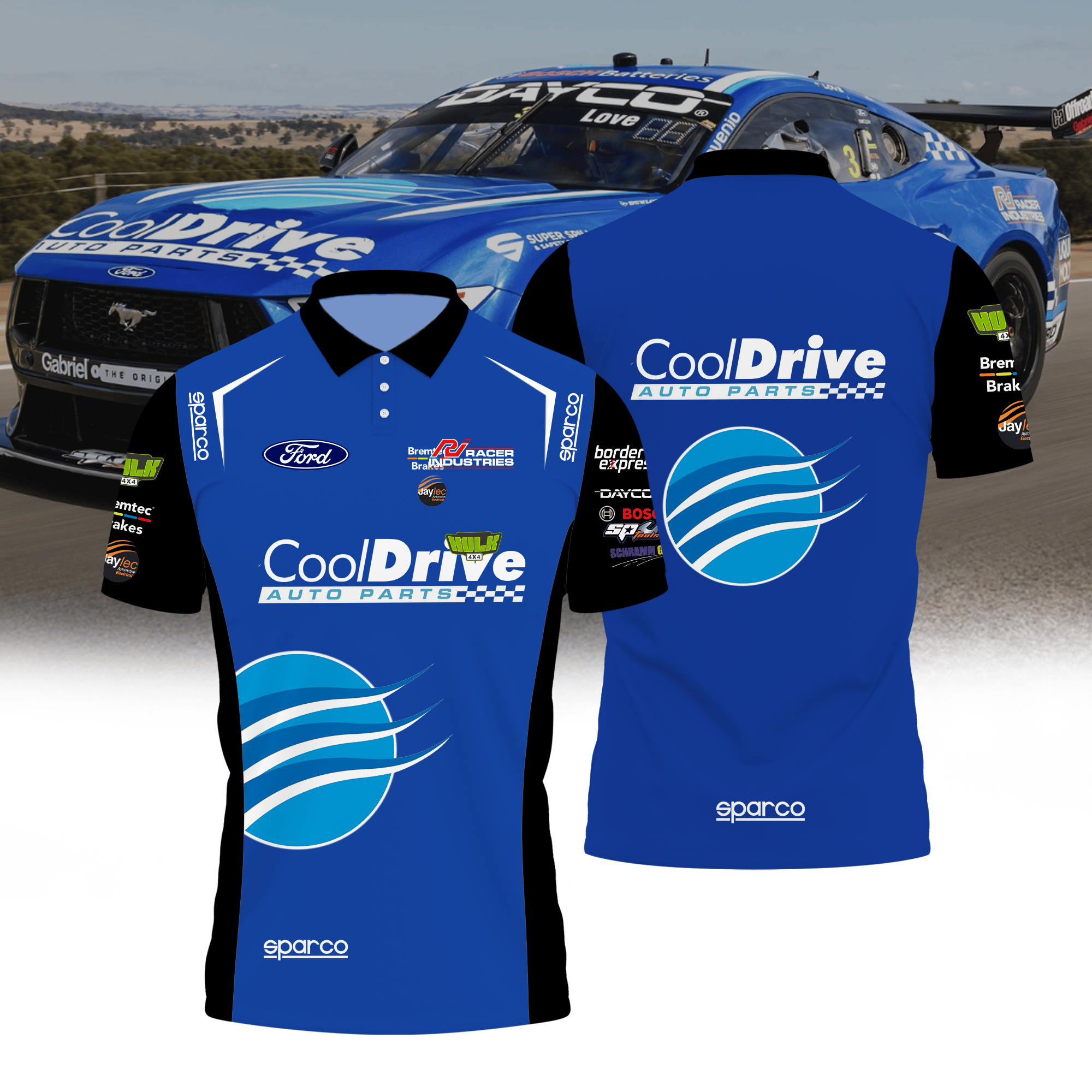 CoolDrive Snowy River racing | Aaron Cameron Polo Shirt