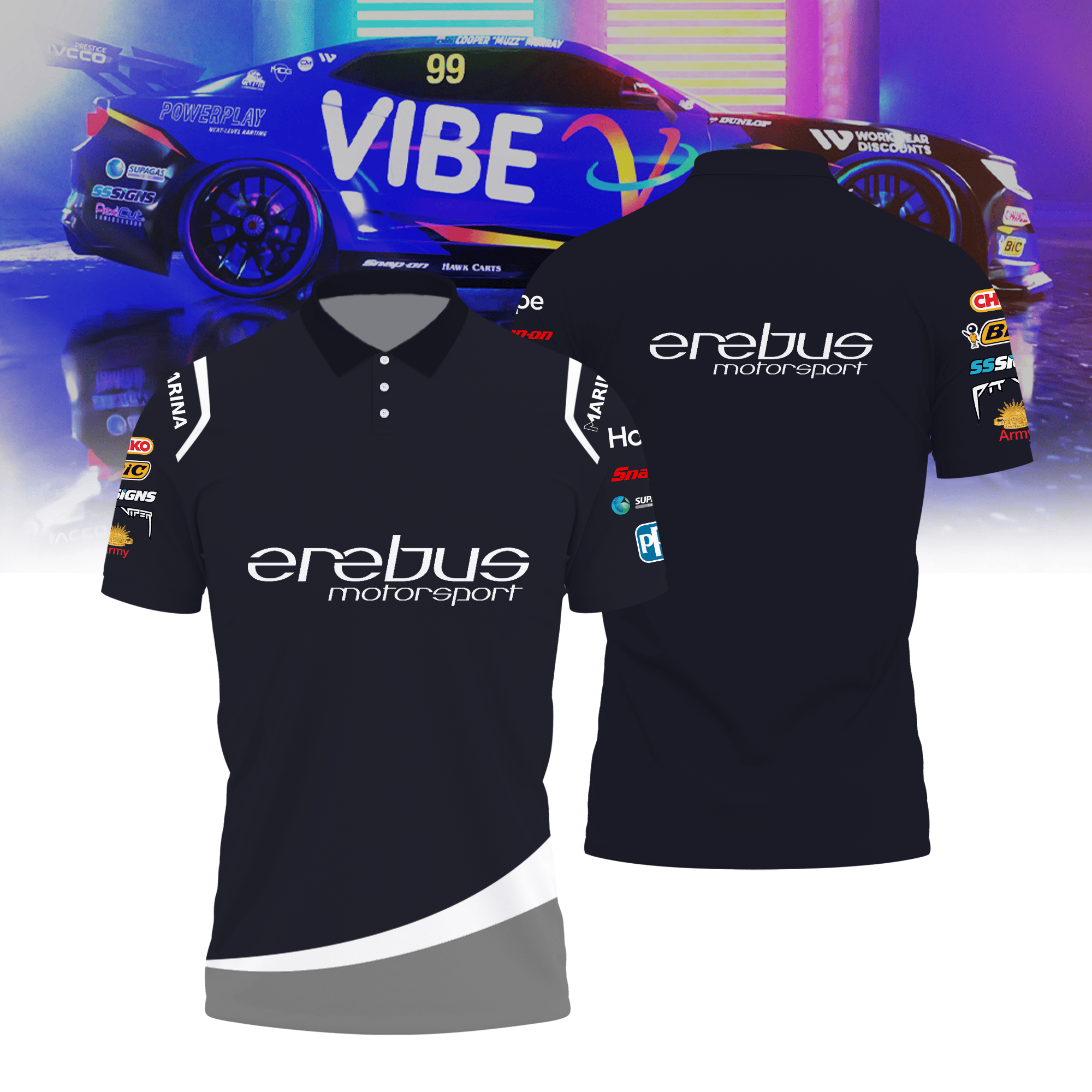 Erebus Motorsport|Cooper Murray Premium Polo Shirt