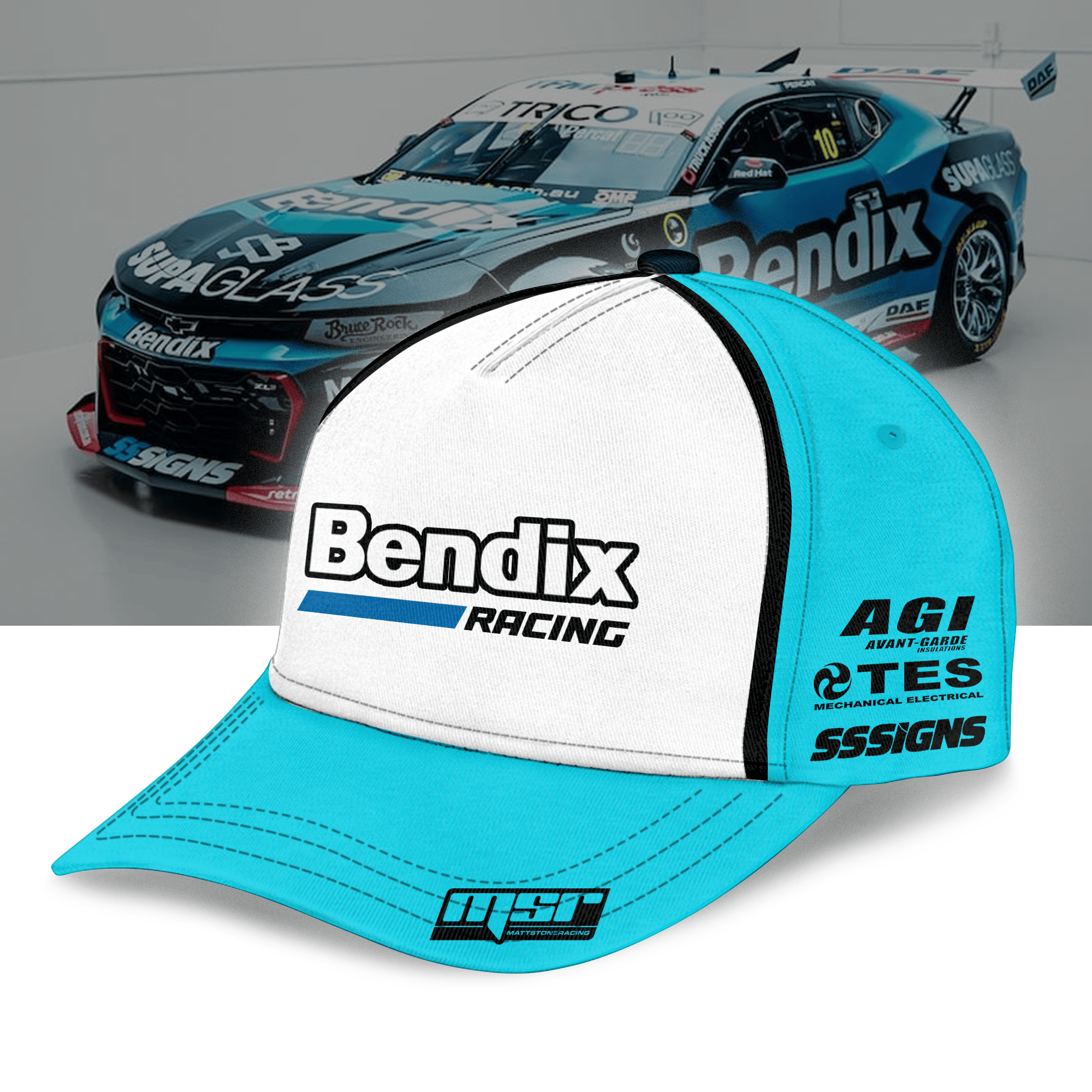 Dabble & Bendix Racing | Nick Percat 3D Apparel