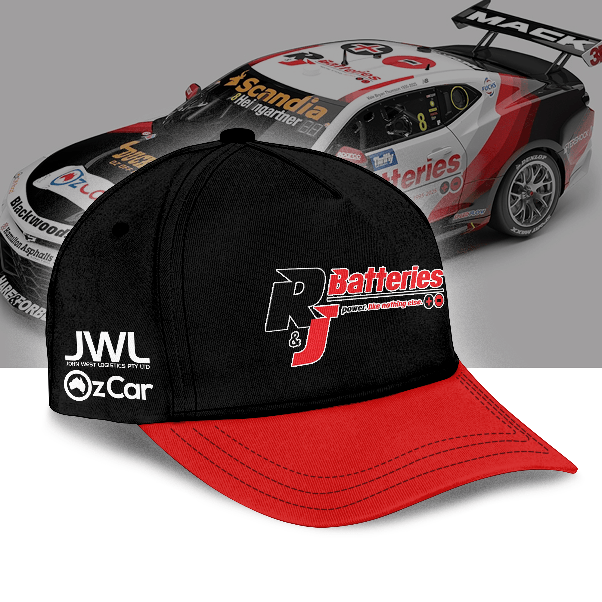 R&J Batteries & Shure Racing | Andre Heimgartner 3D Apparel