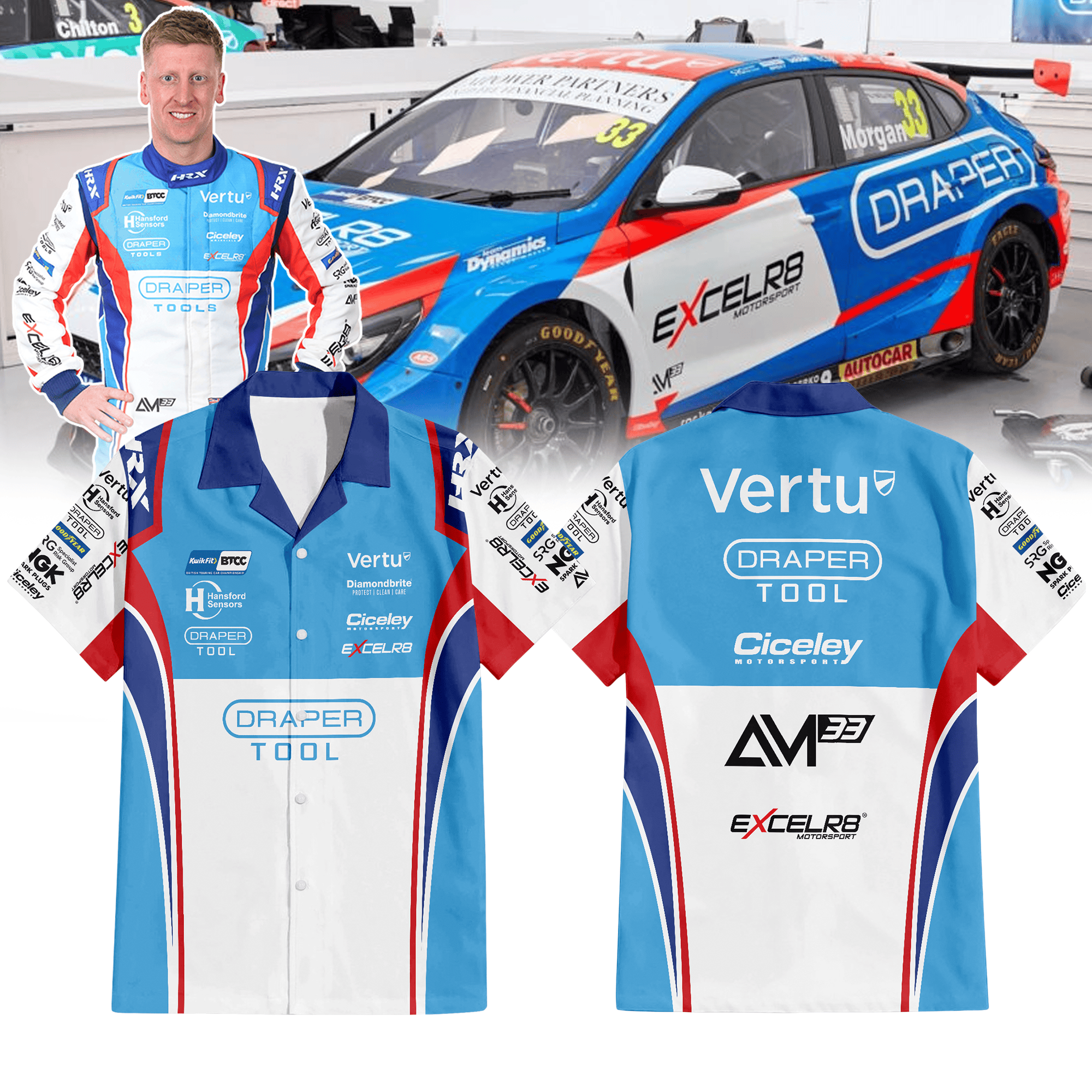 Team Vertu Premium Hawaiian Shirt II