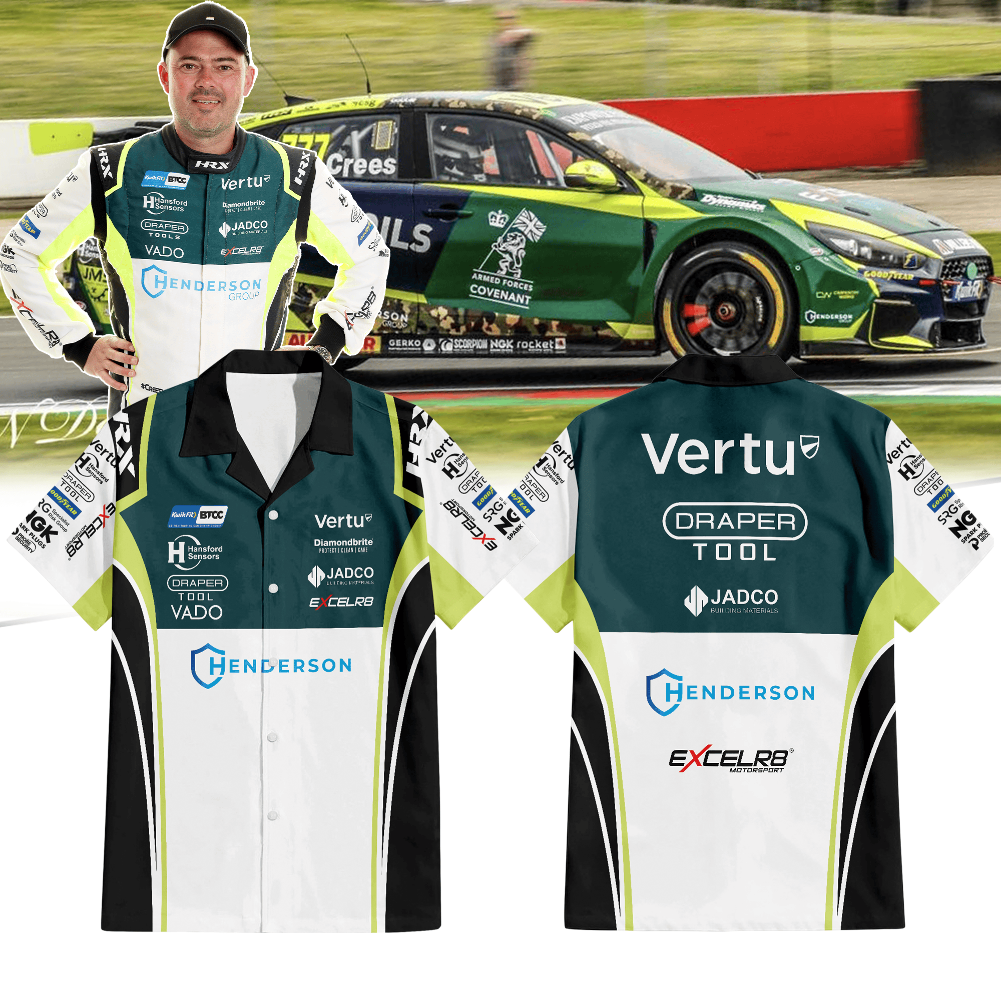 Team Vertu Premium Hawaiian Shirt III