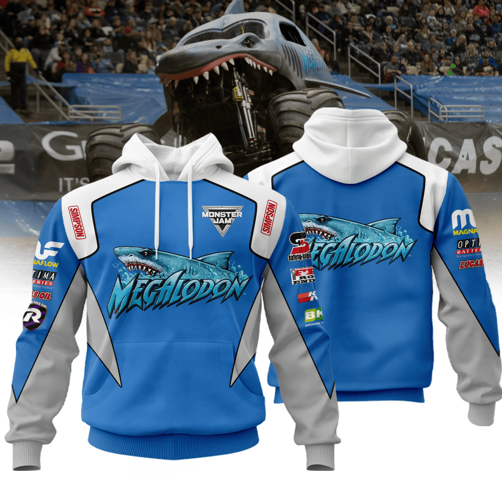 Charlie Pauken | Monster Mutt/Megalodon Monster Jam 3D Apparel