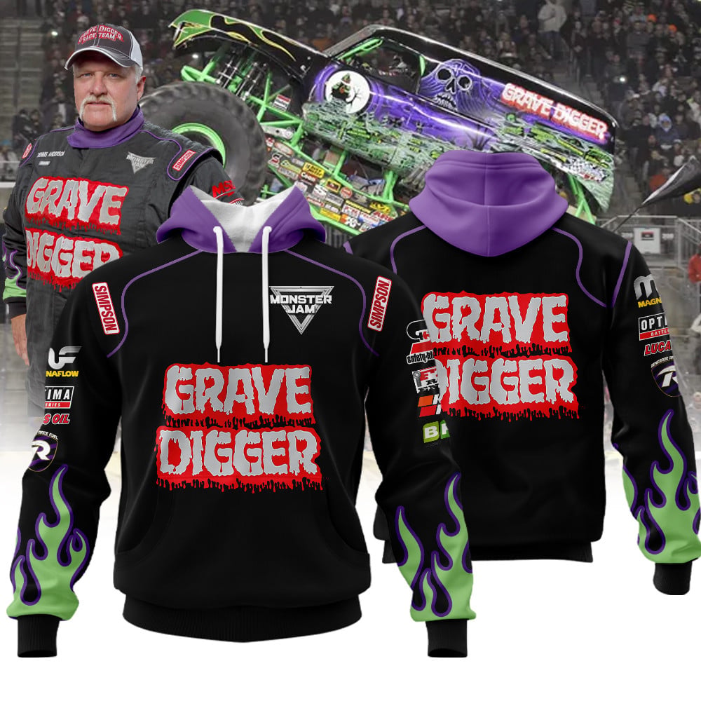 Dennis Anderson | Grave Digger Monster Jam 3D Apparel