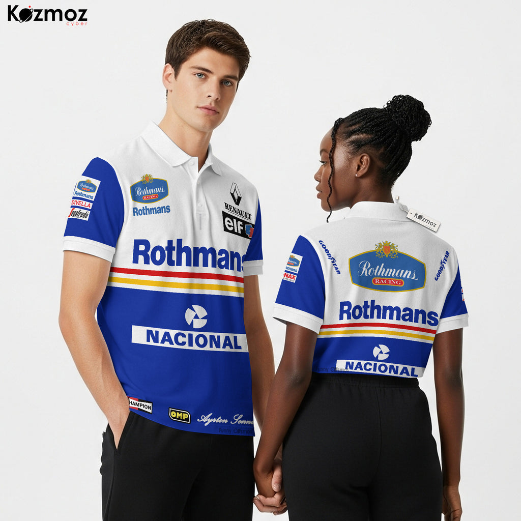 Magic Senna Racing Costume Rothmans 1994 Collection - Williams Renault Racing Team