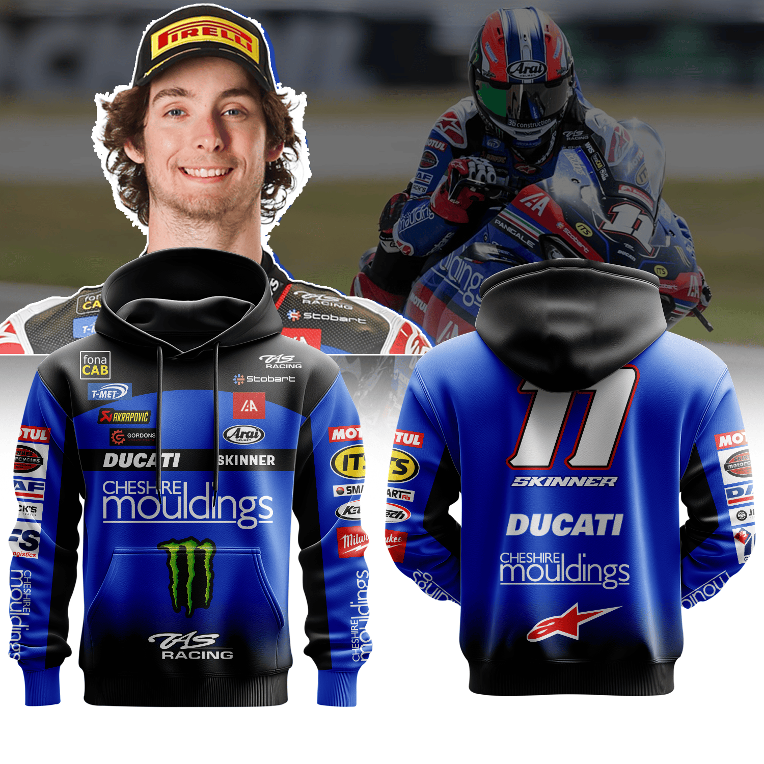 Cheshire Mouldings Ducati Premium Hoodie