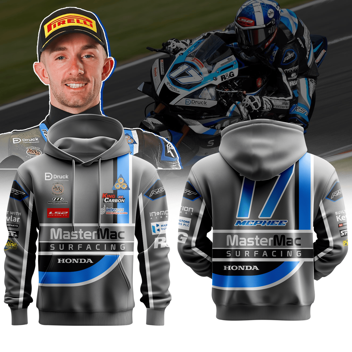 MasterMac Honda Premium Hoodie