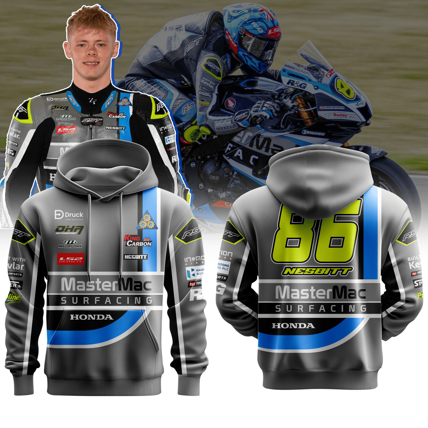 MasterMac Honda Premium Hoodie II