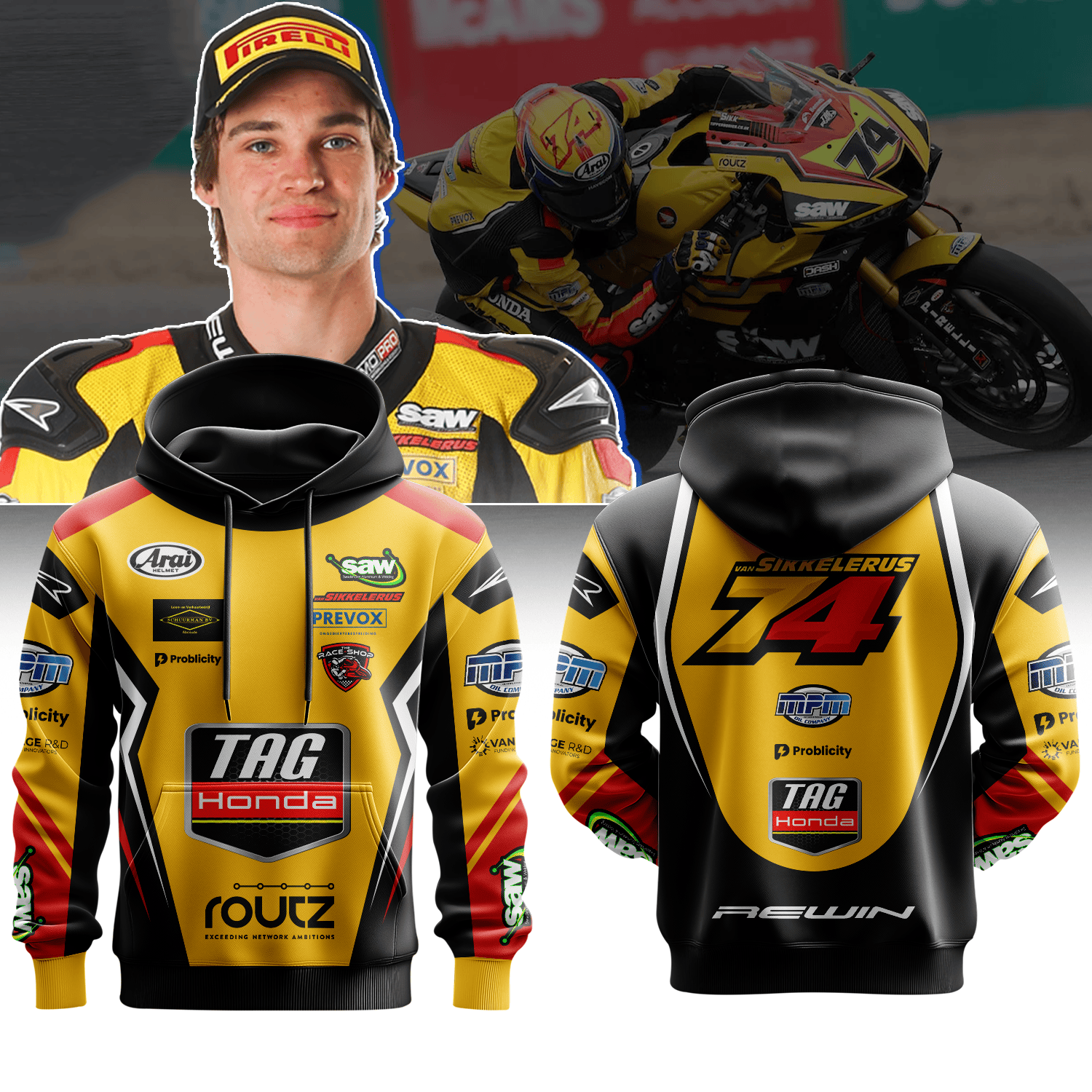 TAG Honda Premium Hoodie