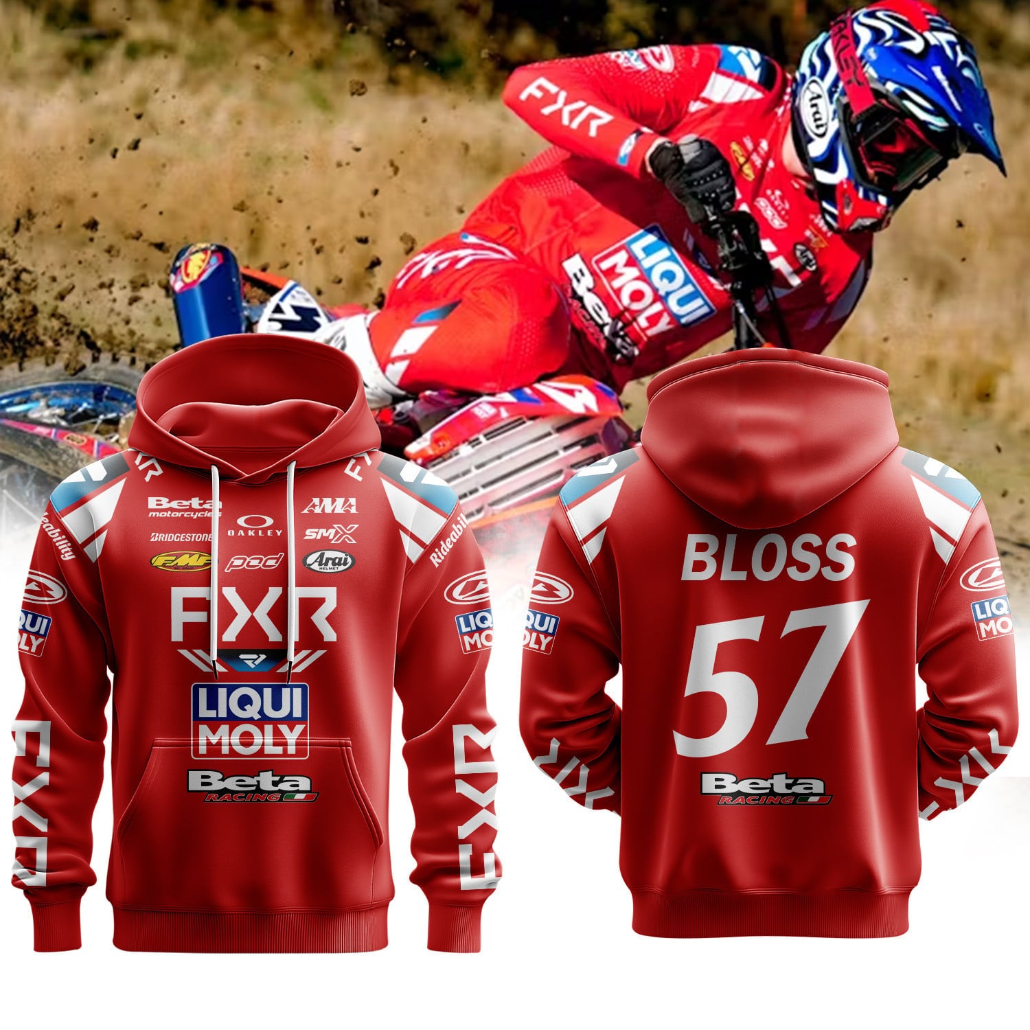 Liqui Moly Beta Supercross Team Benny Bloss Premium Hoodie