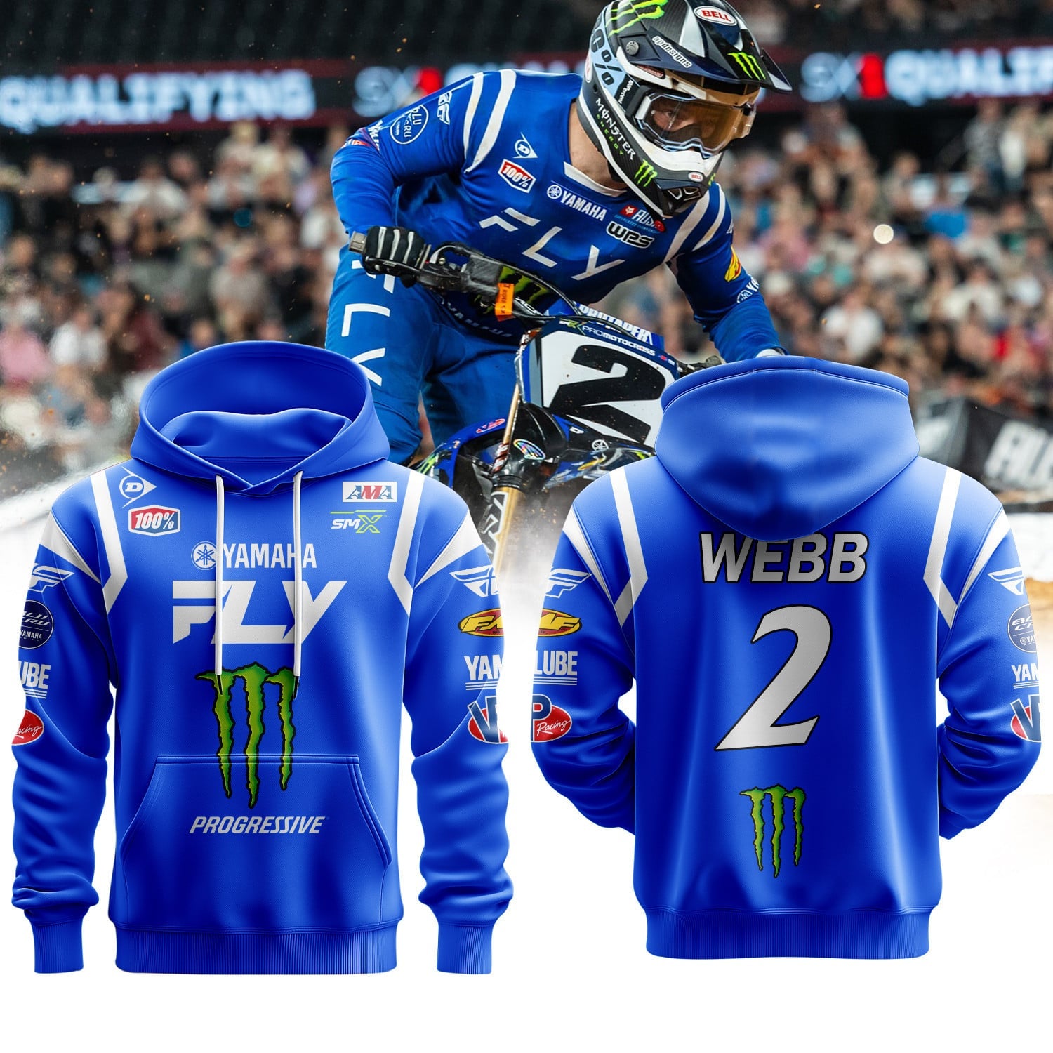 Monster Energy Yamaha Star Racing | Cooper Webb Premium Hoodie