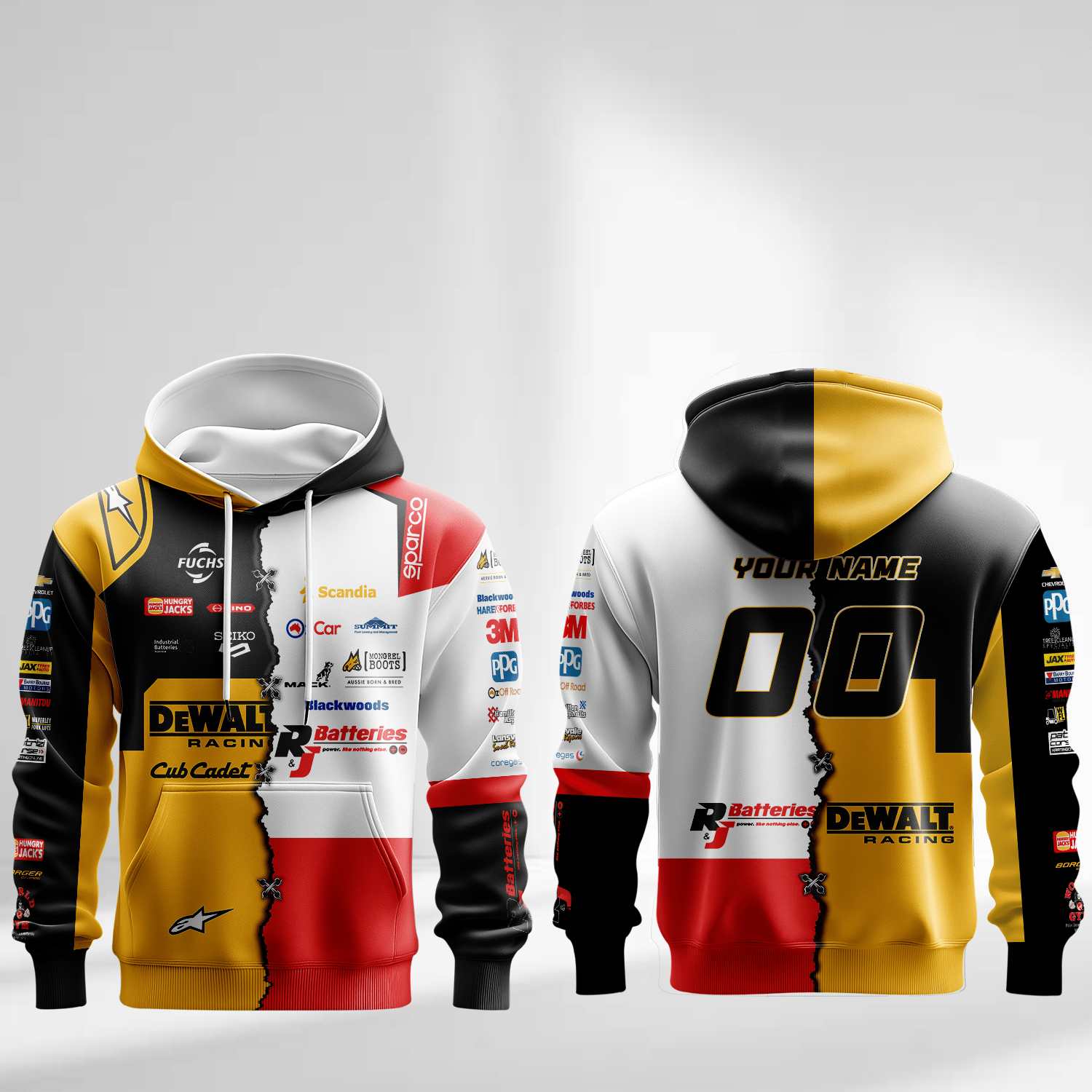 Supercars Bathurst 1000 3D Custom Apparel | Mix & Match Any 2 Teams!