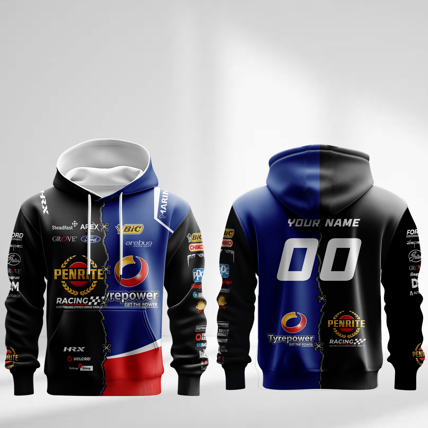 Supercars Bathurst 1000 3D Custom Apparel | Mix & Match Any 2 Teams!