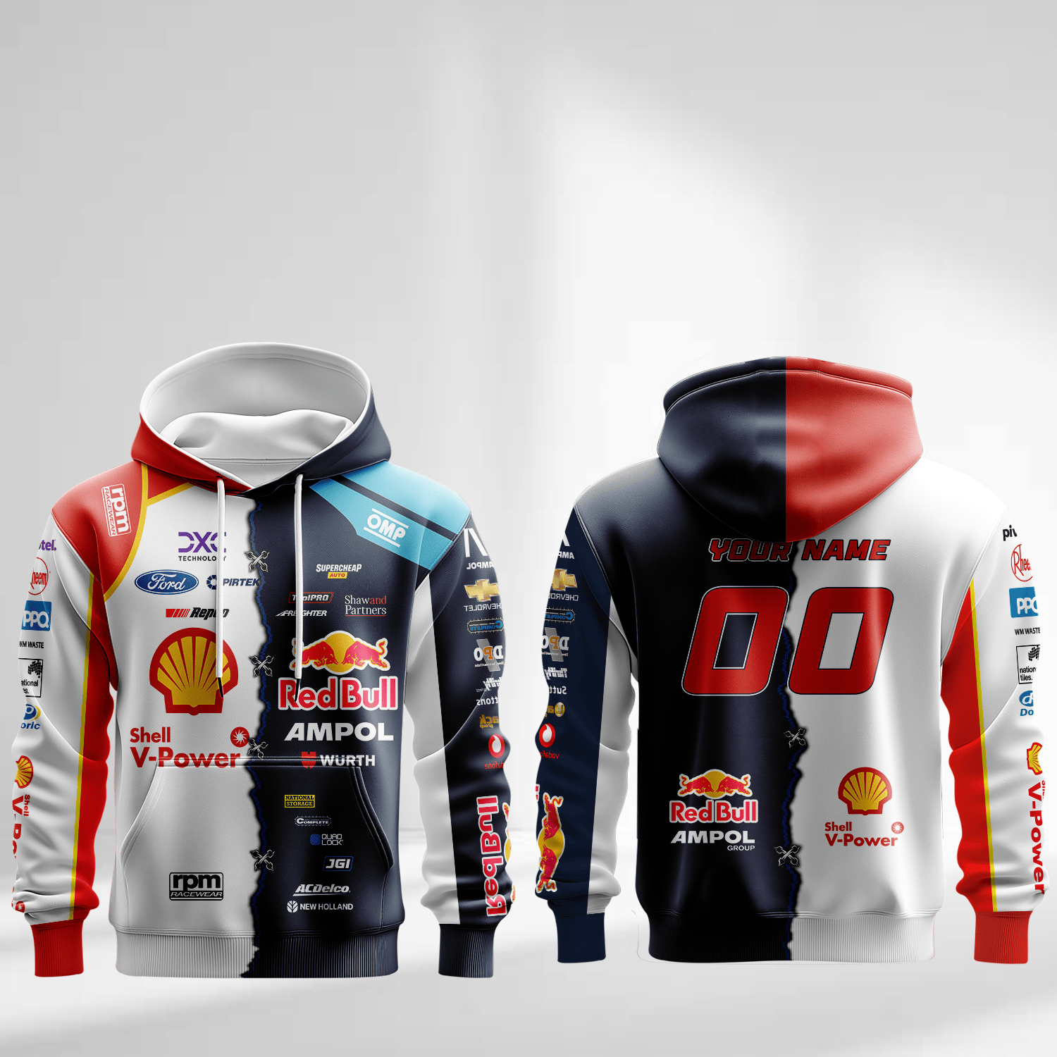 Supercars Bathurst 1000 3D Custom Apparel | Mix & Match Any 2 Teams!