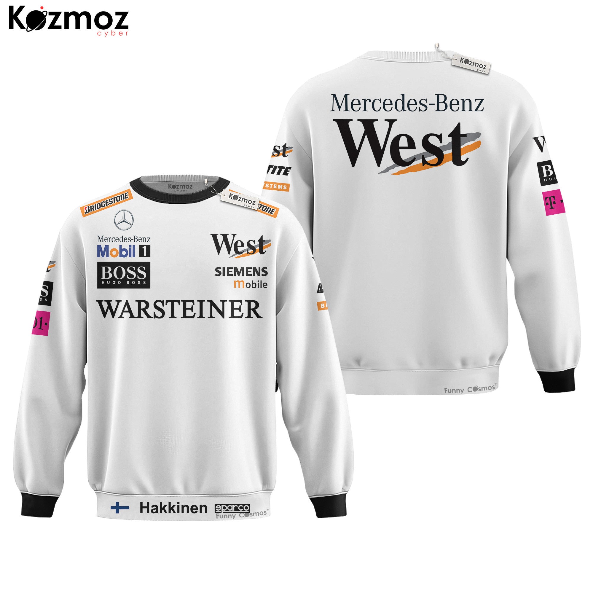 Mika Hakkinen Racing Costume West 2000 Collection - McLaren Racing Team
