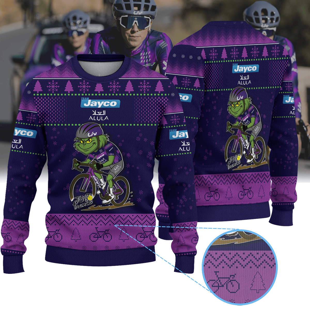TEAM JAYCO ALULA × Grinch Christmas Ugly Sweater