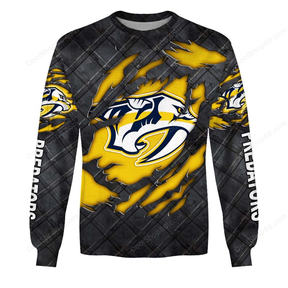 Nashville Predators Black Metal Design Shirt Hoodie, Kid Hoodie, T Shirt, Zip Hoodie, Sweatshirt Premium 2025