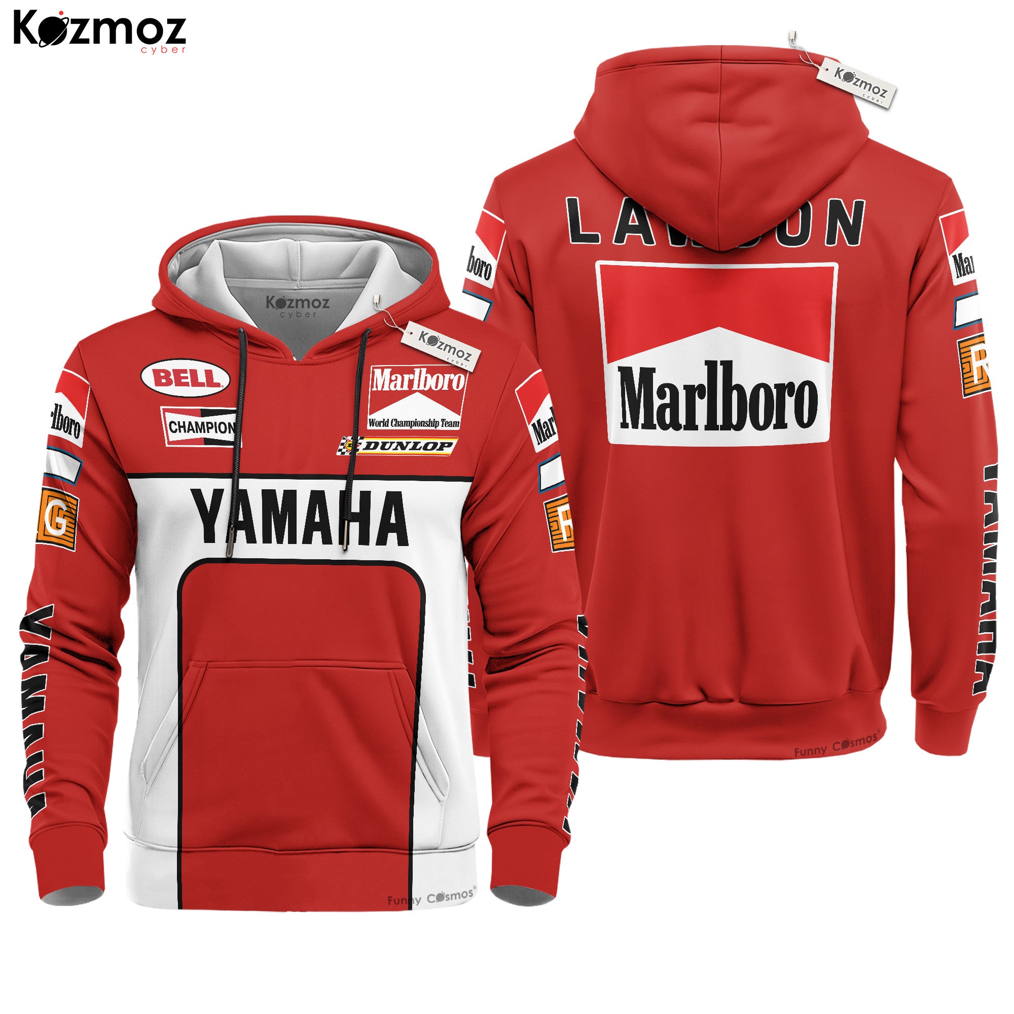 Eddie Lawson Racing Costume MotoGP 1988 Collecion - Yamaha MotoGP Racing Team