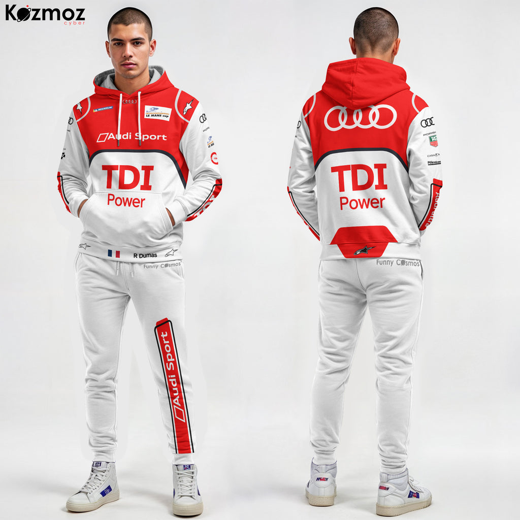 Romain Dumas Racing Costume Suit 2011– Audi Sport TDI Power Team