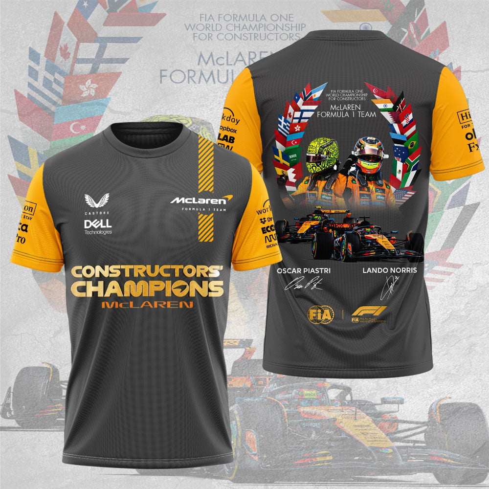 McLaren 3D Apparel