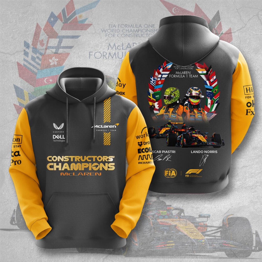 McLaren 3D Apparel
