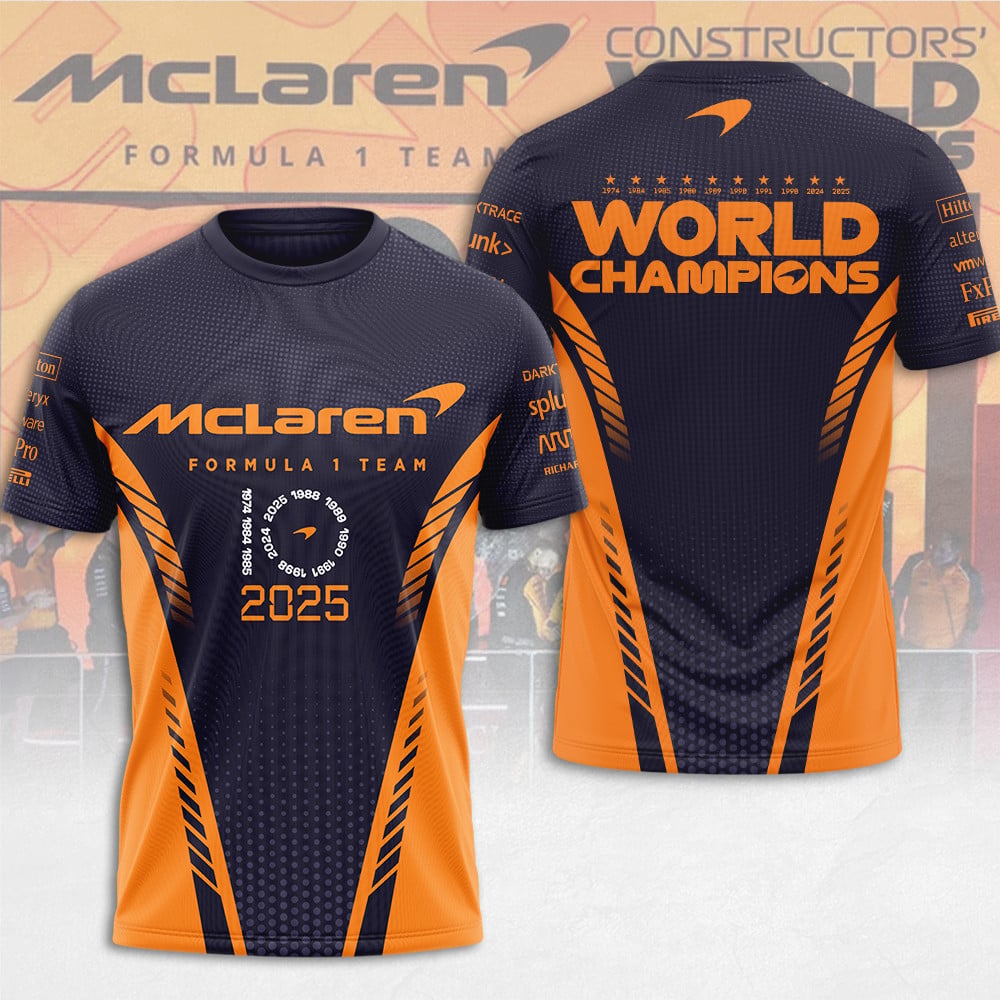 McLaren 2025 Constructor’s Champions 3D Apparel I