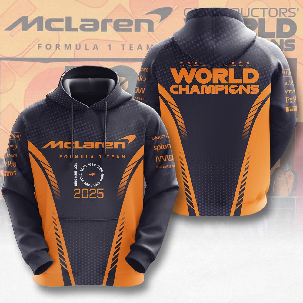 McLaren 2025 Constructor’s Champions 3D Apparel I