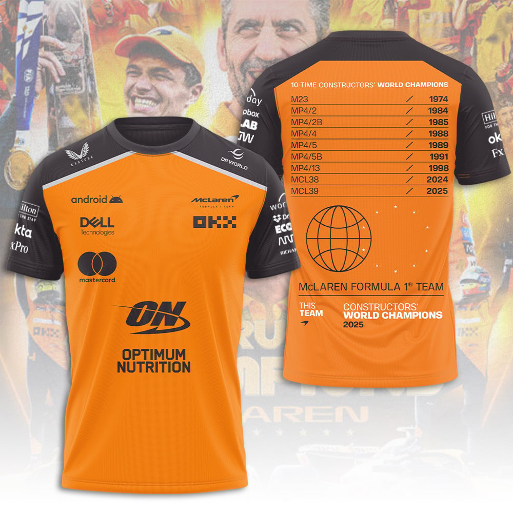 McLaren Formula 1 Team 2025 3D Apparel V