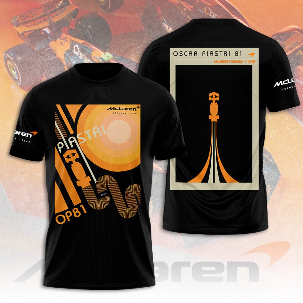 McLaren x Oscar Piastri 3D Apparel