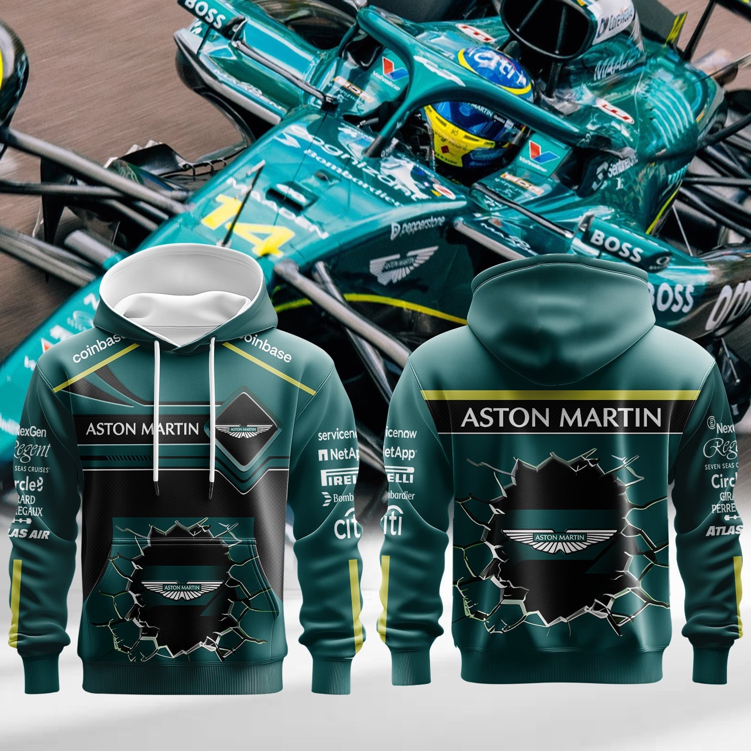 Aston Martin Aramco Formula One Team 3D Apparel Ultimate Combo