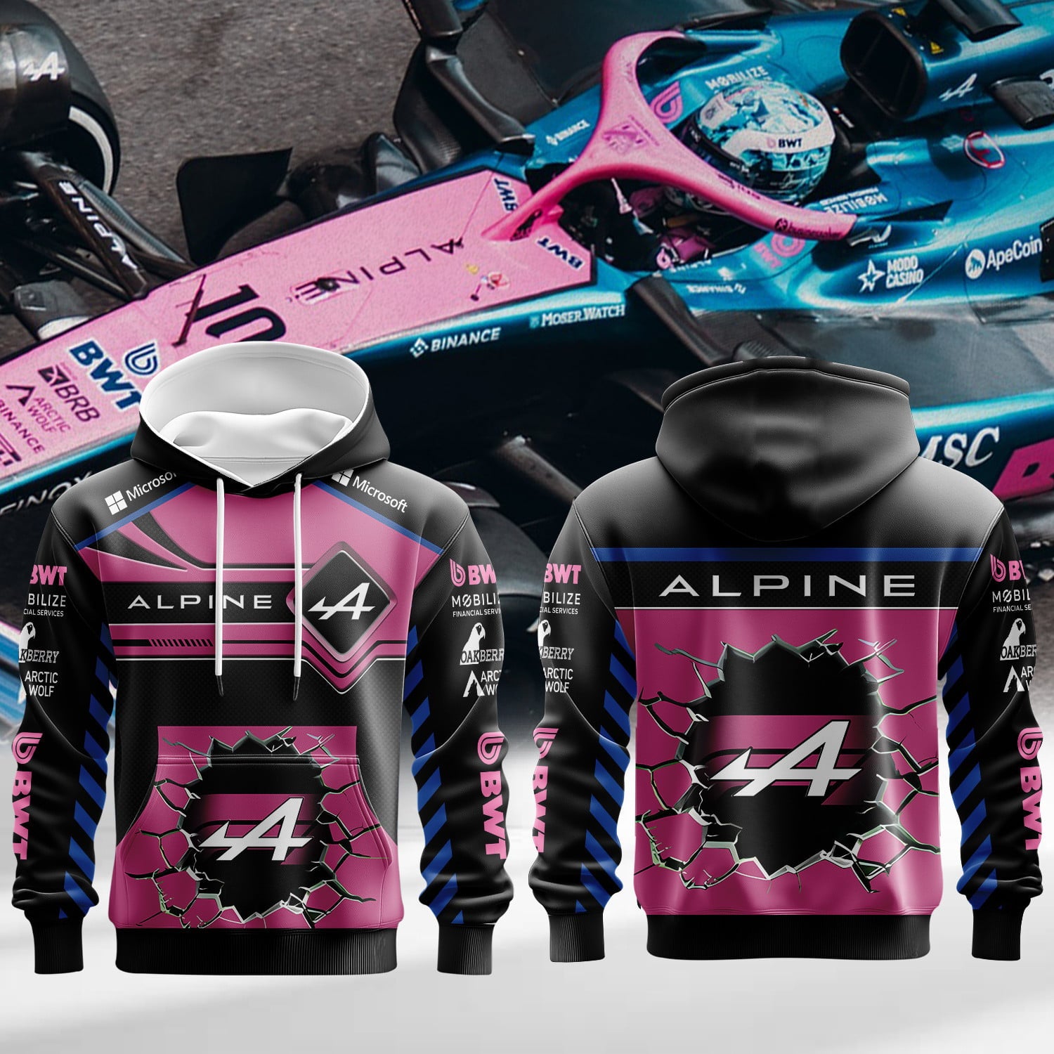 BWT Alpine F1 Team 3D Apparel Ultimate Combo