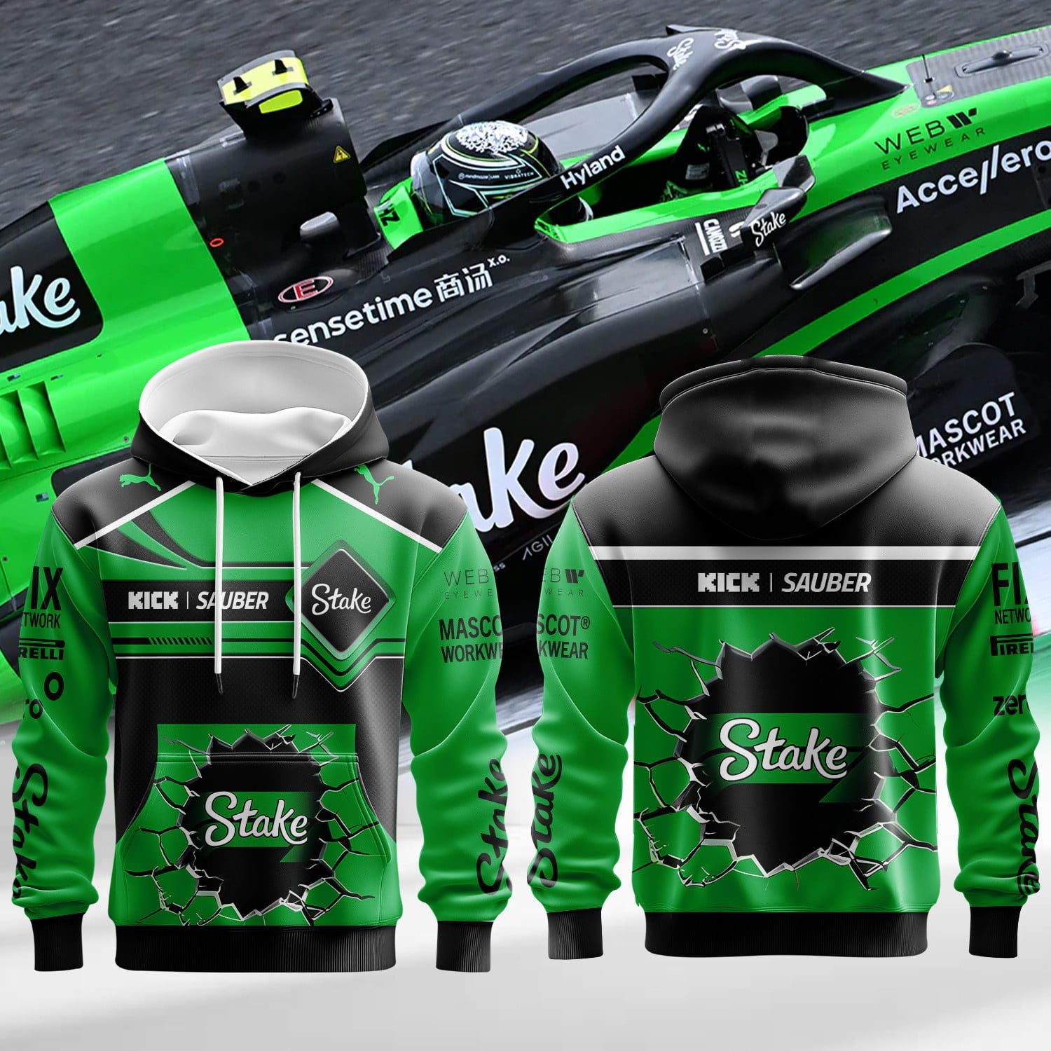 Stake F1 Team Kick Sauber 3D Apparel Ultimate Combo