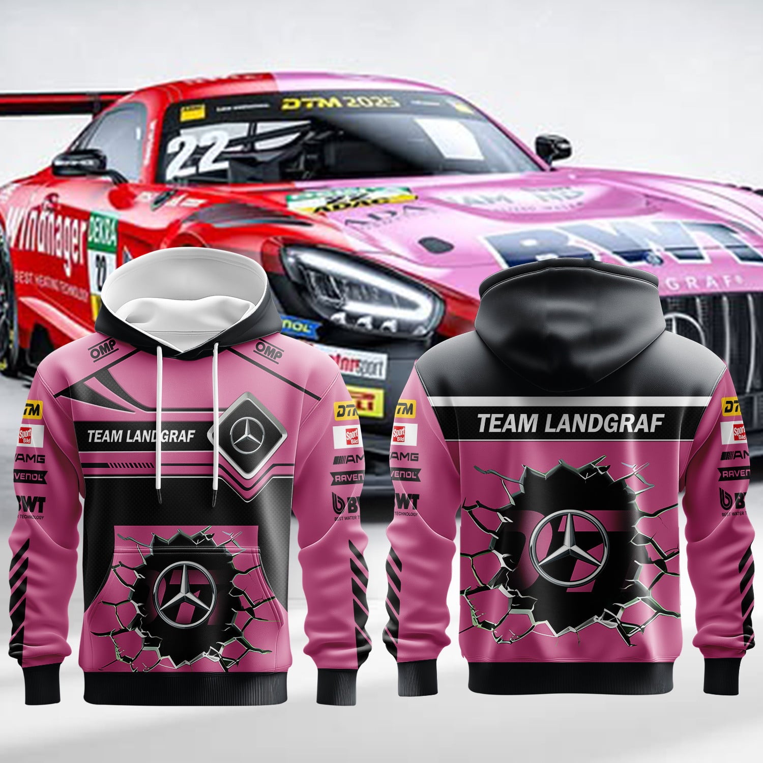 Mercedes AMG Team Landgraf DTM Racing 3D Apparel