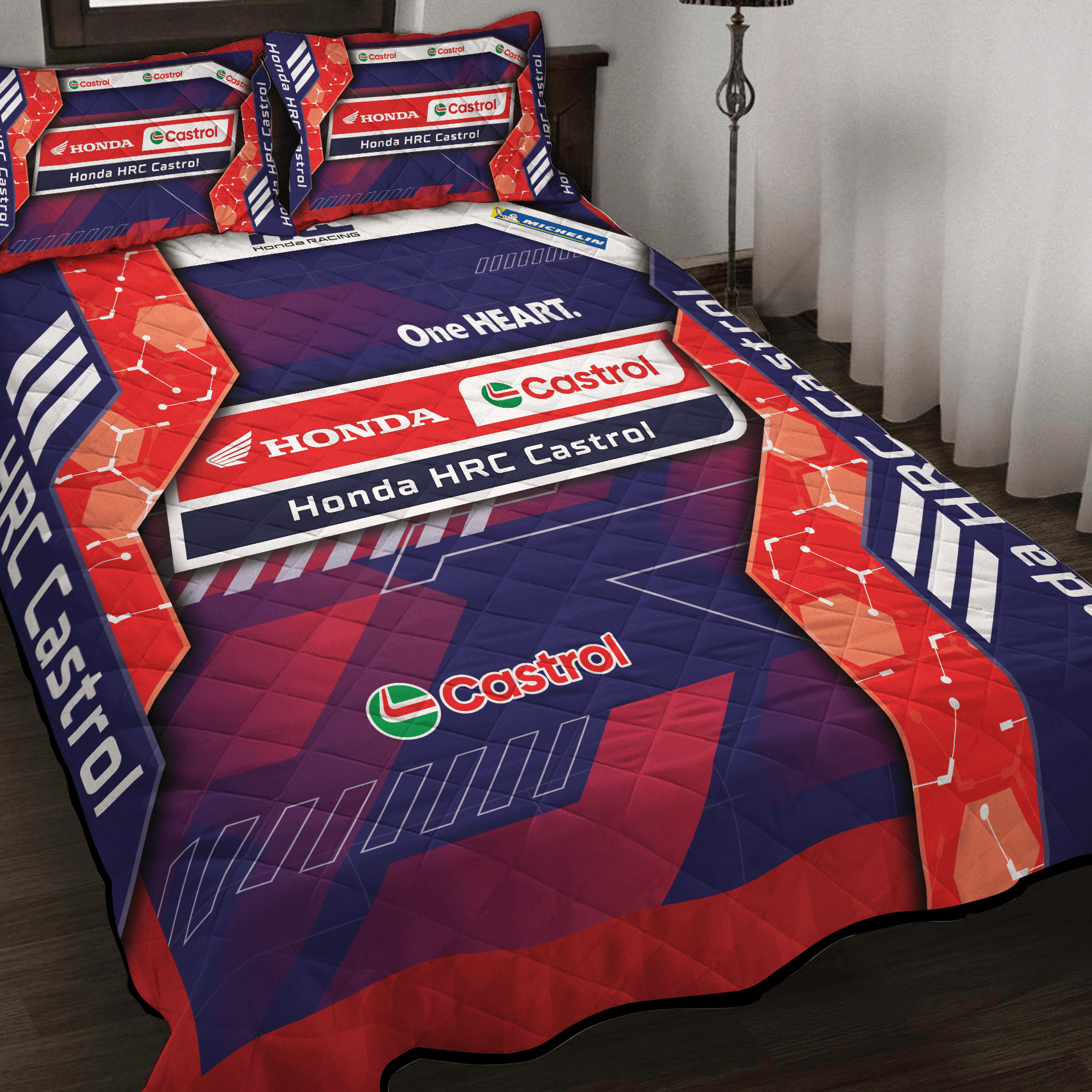 Honda HRC Castrol Inspired Full Bedding Set