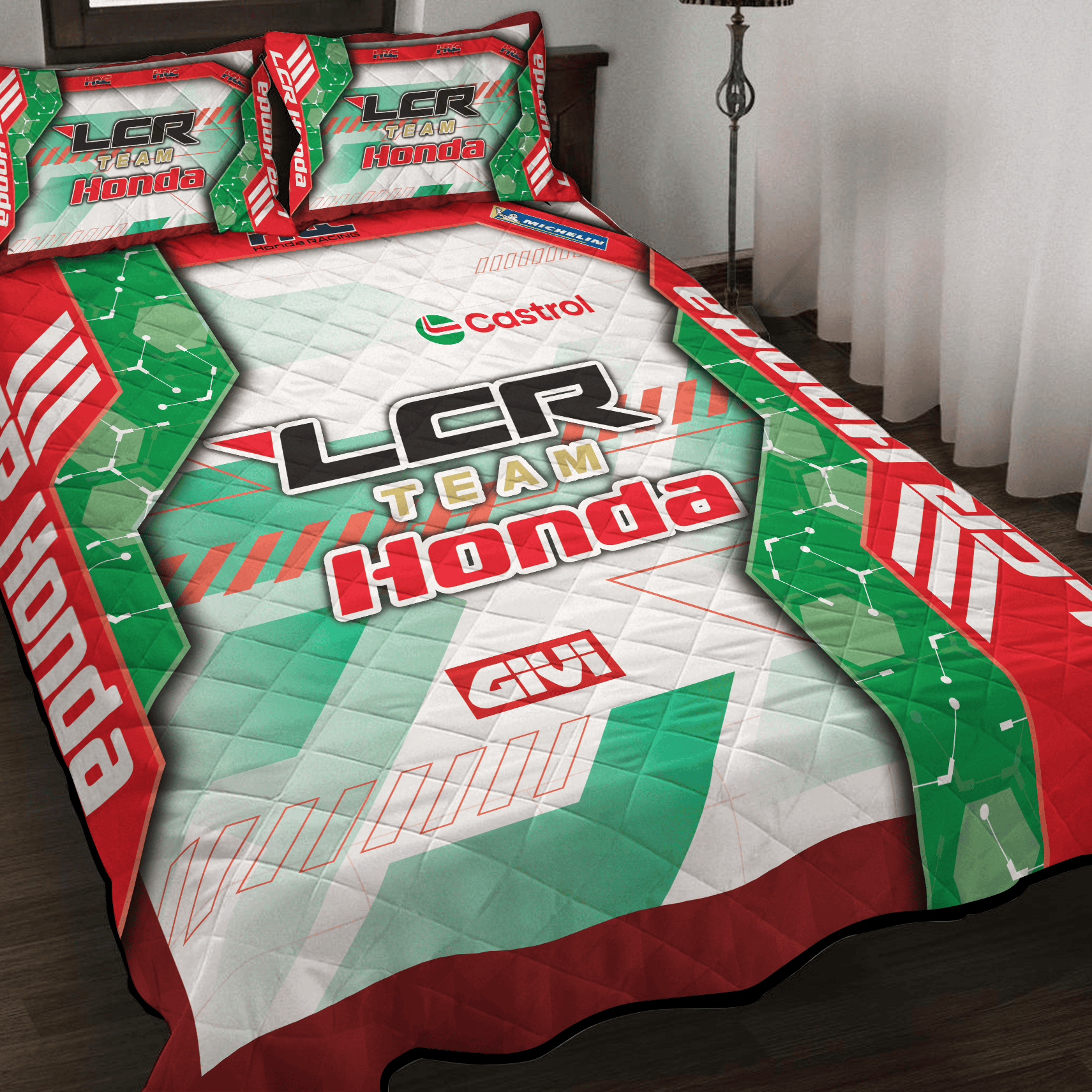 LCR Honda Inspired Full Bedding Set