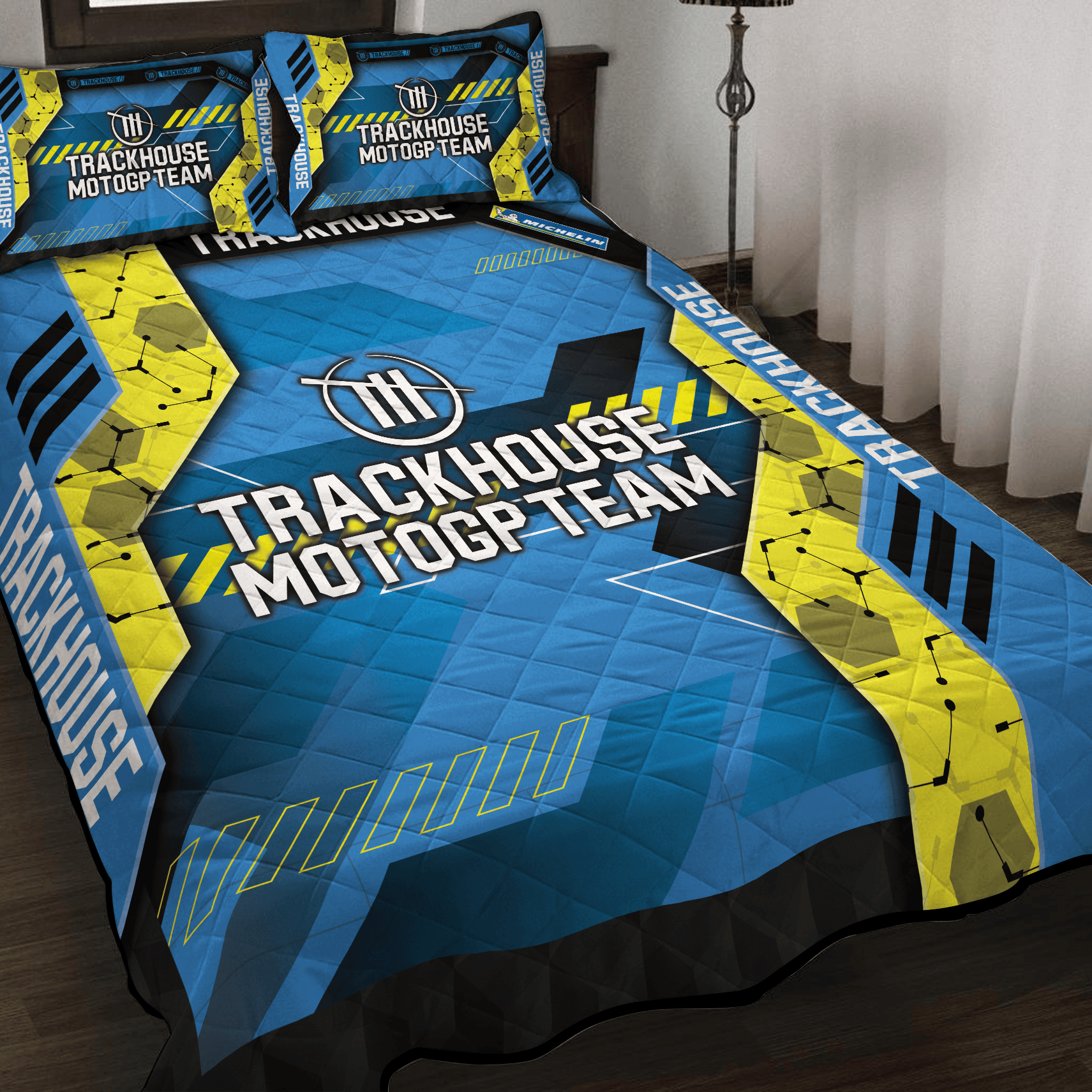 trackhouse racing team Inspired Full Bedding Set