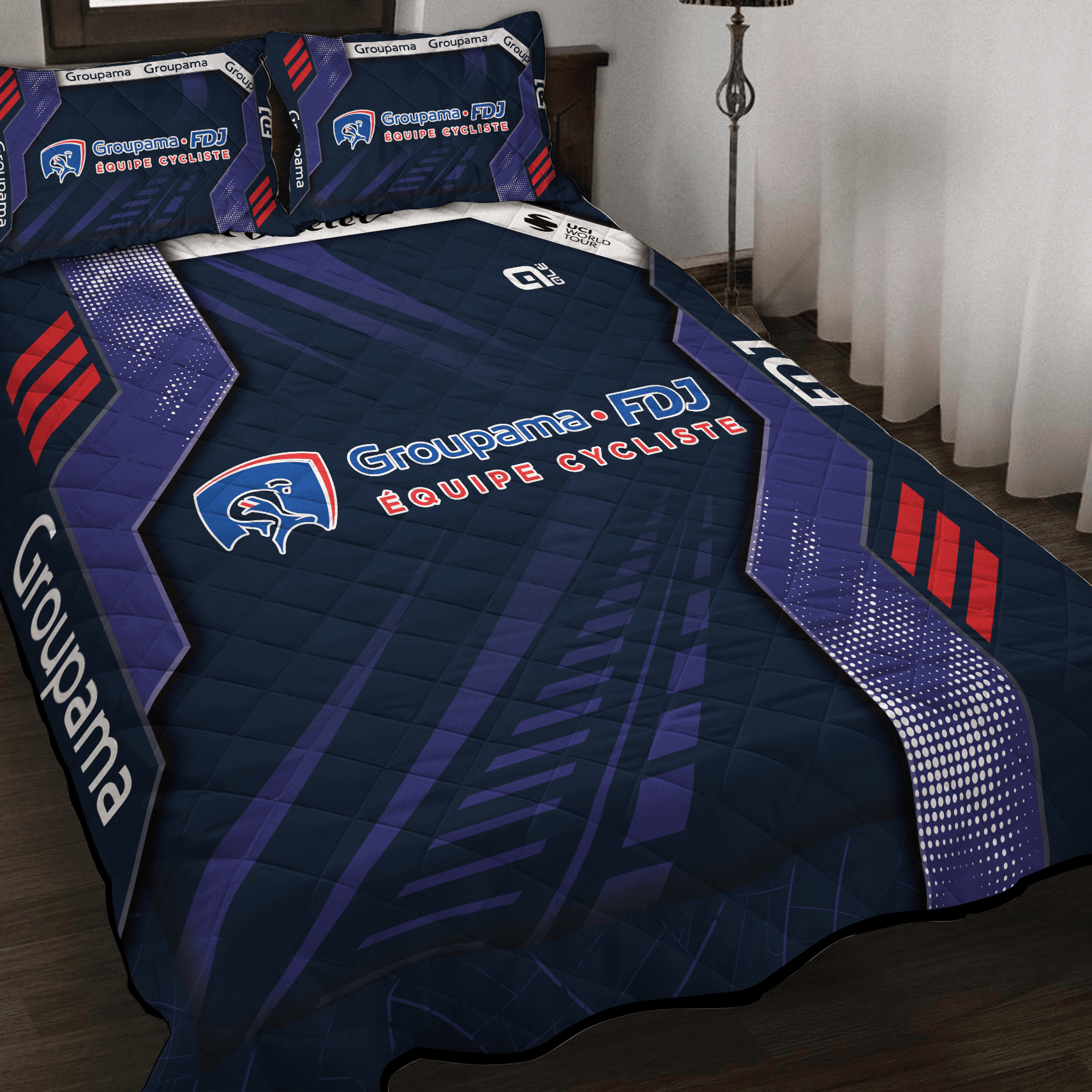GROUPAMA FDJ Inspired Quilt Set