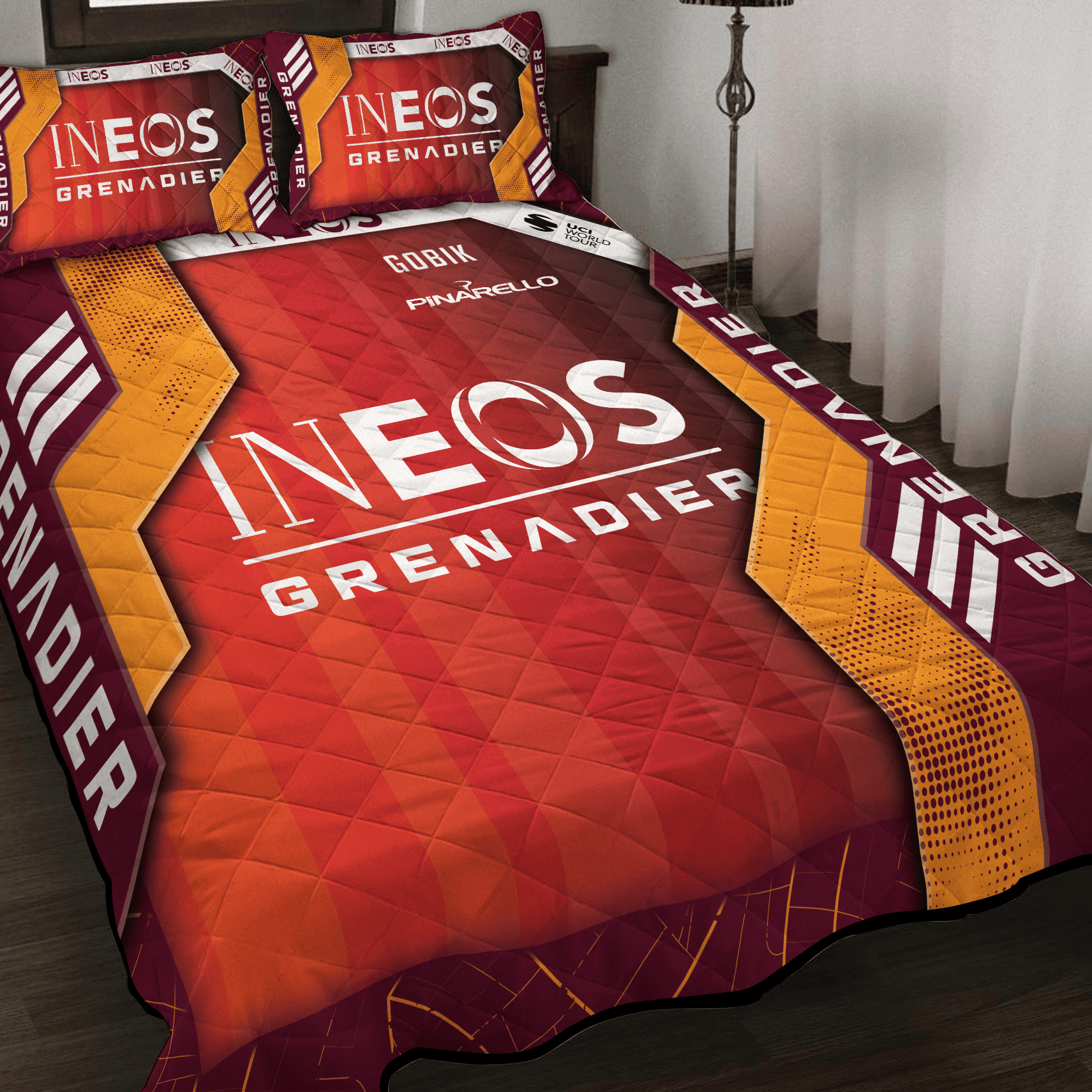 Ineos Grenadiers Inspired Quilt Set