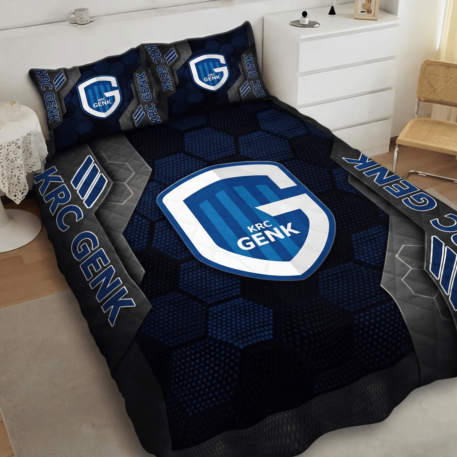 KRC Genk Inspired Quilt Set
