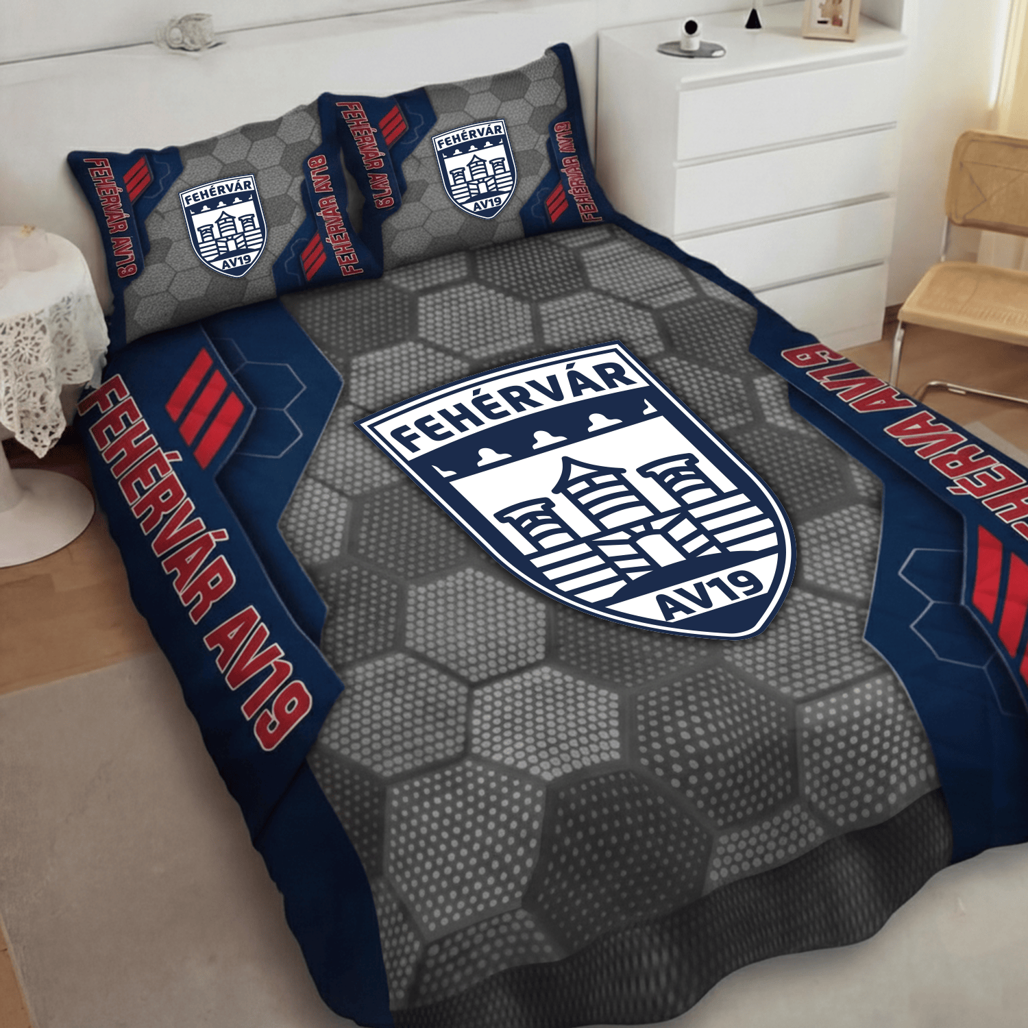 Fehérvár AV19 Inspired Quilt Set
