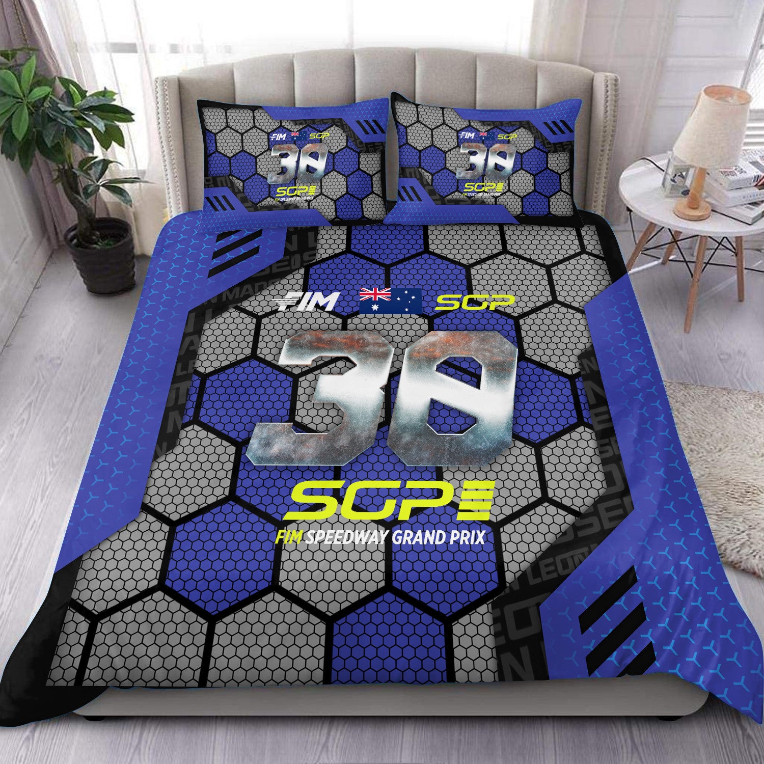 Leon Madsen SGP Inspired Quilt Set