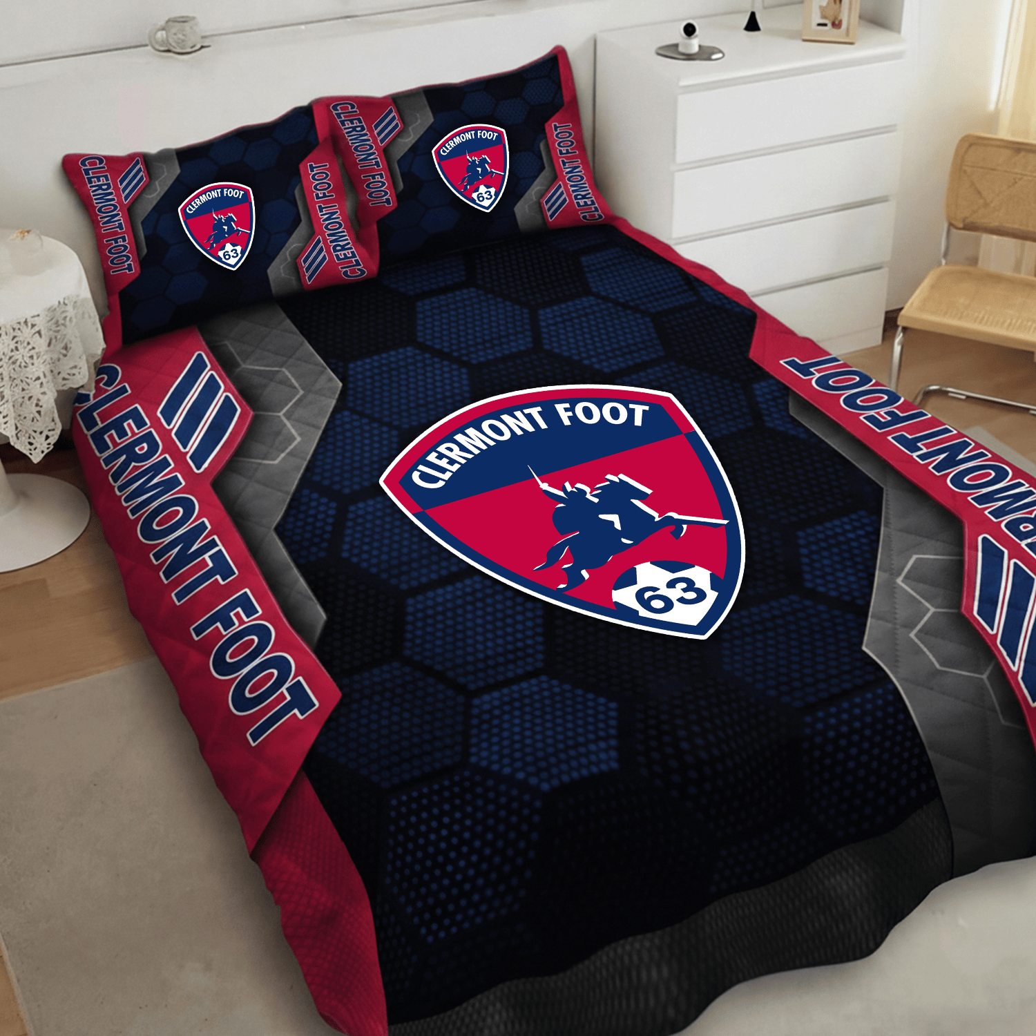 Clermont Foot Inspired Quilt Set