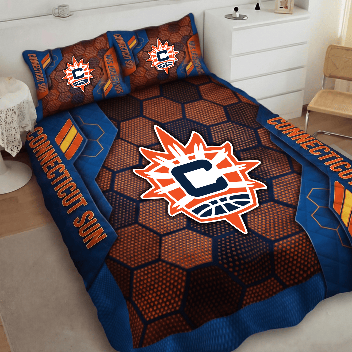 Connecticut Sun Inspired Quilt Set