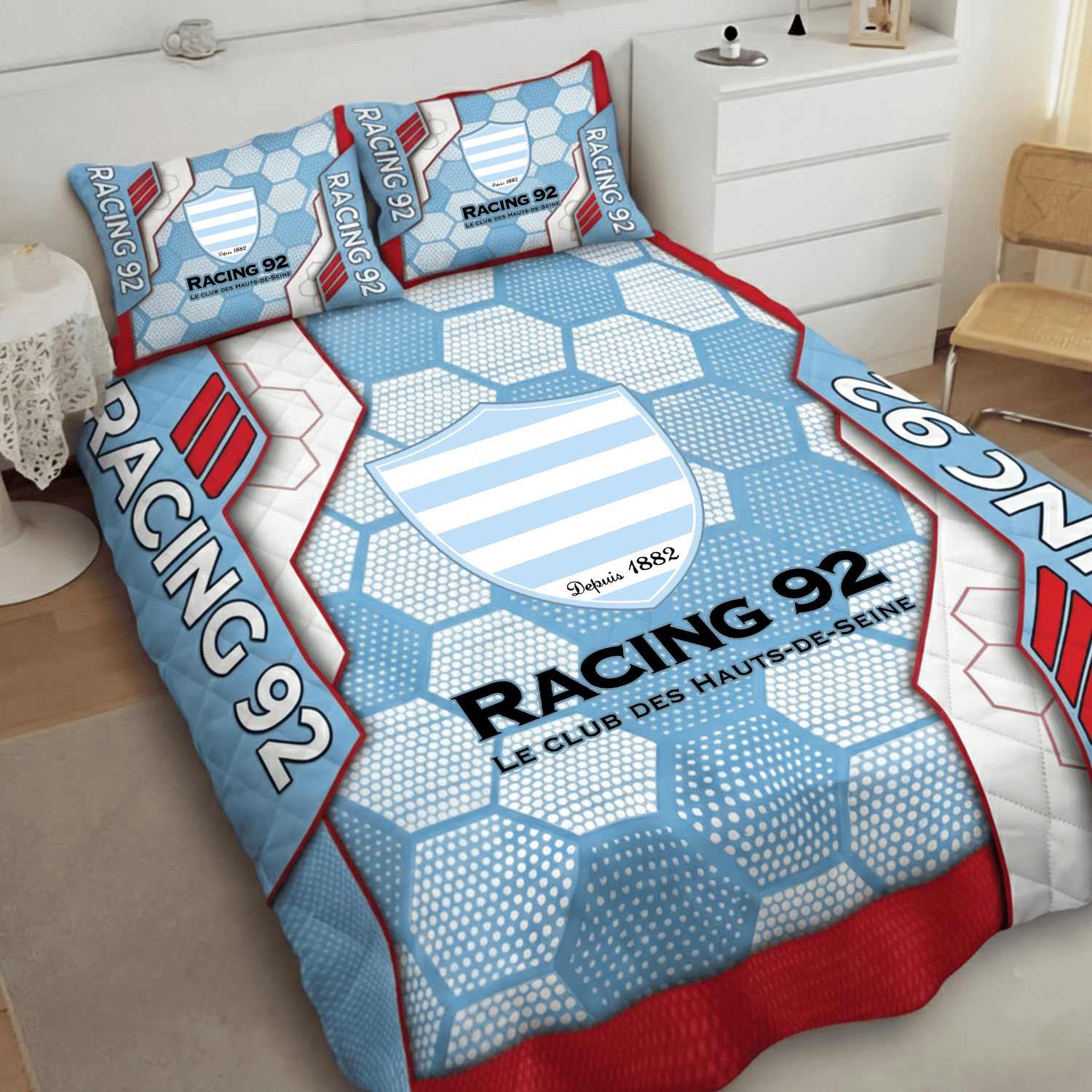 Racing 92 Inspired Quilt Set