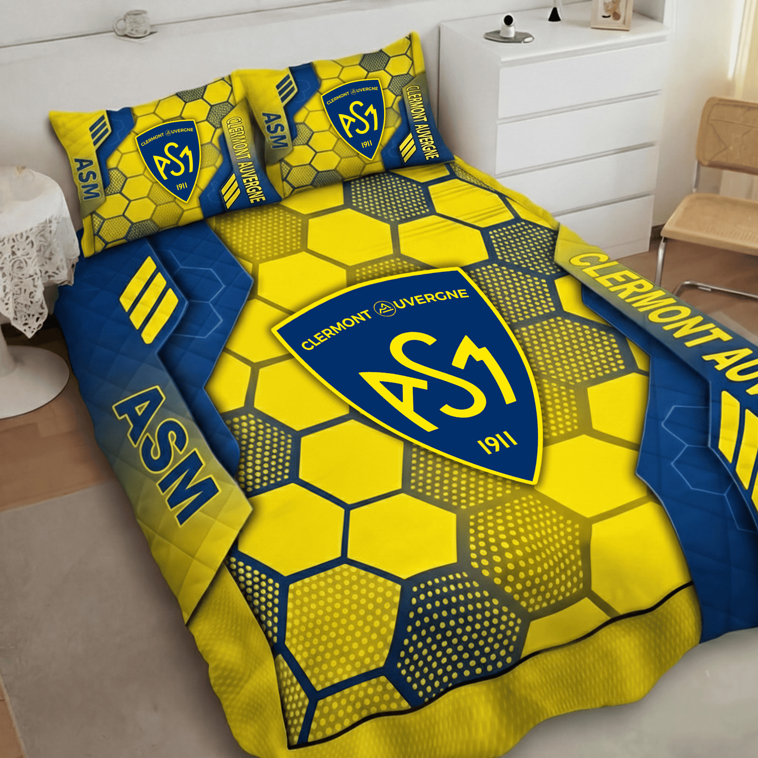 Clermont Auvergne Inspired Quilt Set