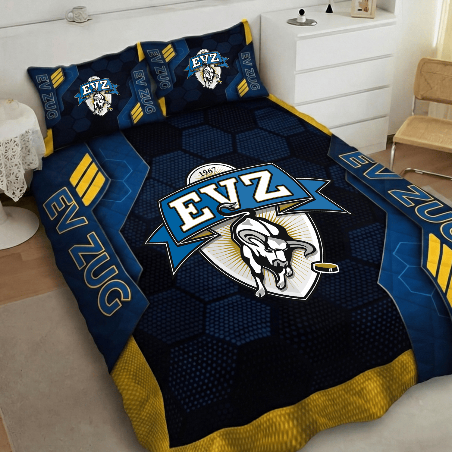 EV Zug Inspired Full Bedding Set