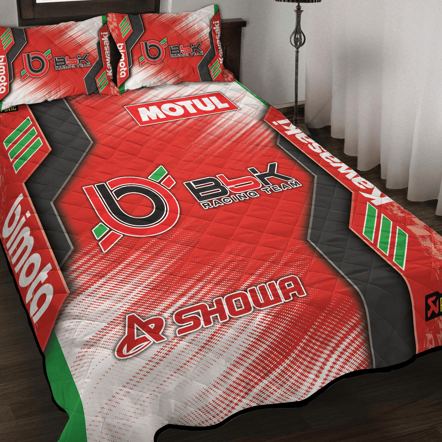 bimota by Kawasaki Racing Team Inspired Full Bedding Set