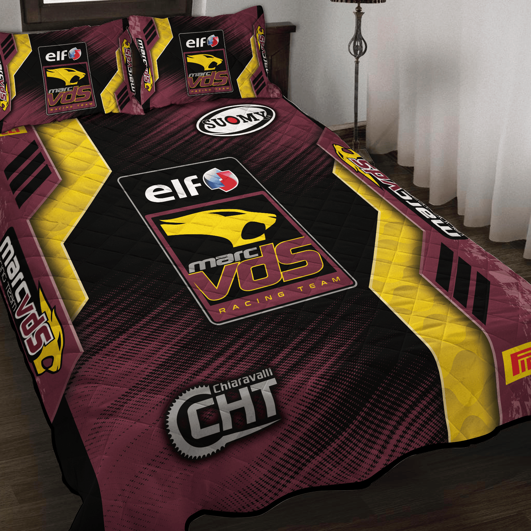 ELF Marc VDS Racing Team Inspired Full Bedding Set