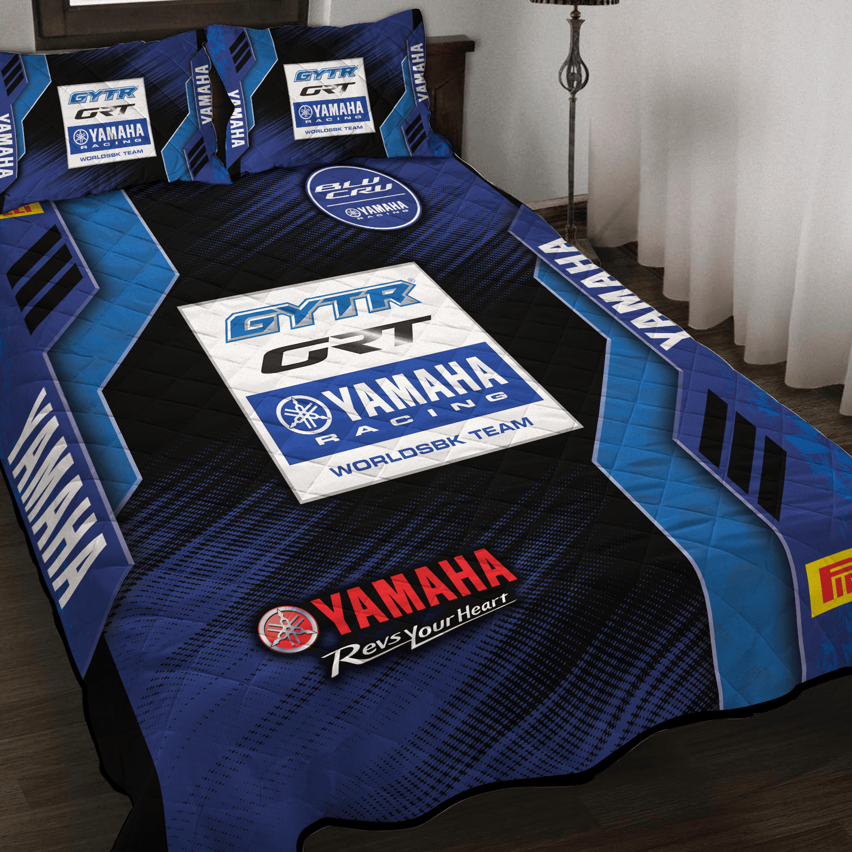 GYTR GRT Yamaha WorldSBK Team Inspired Full Bedding Set