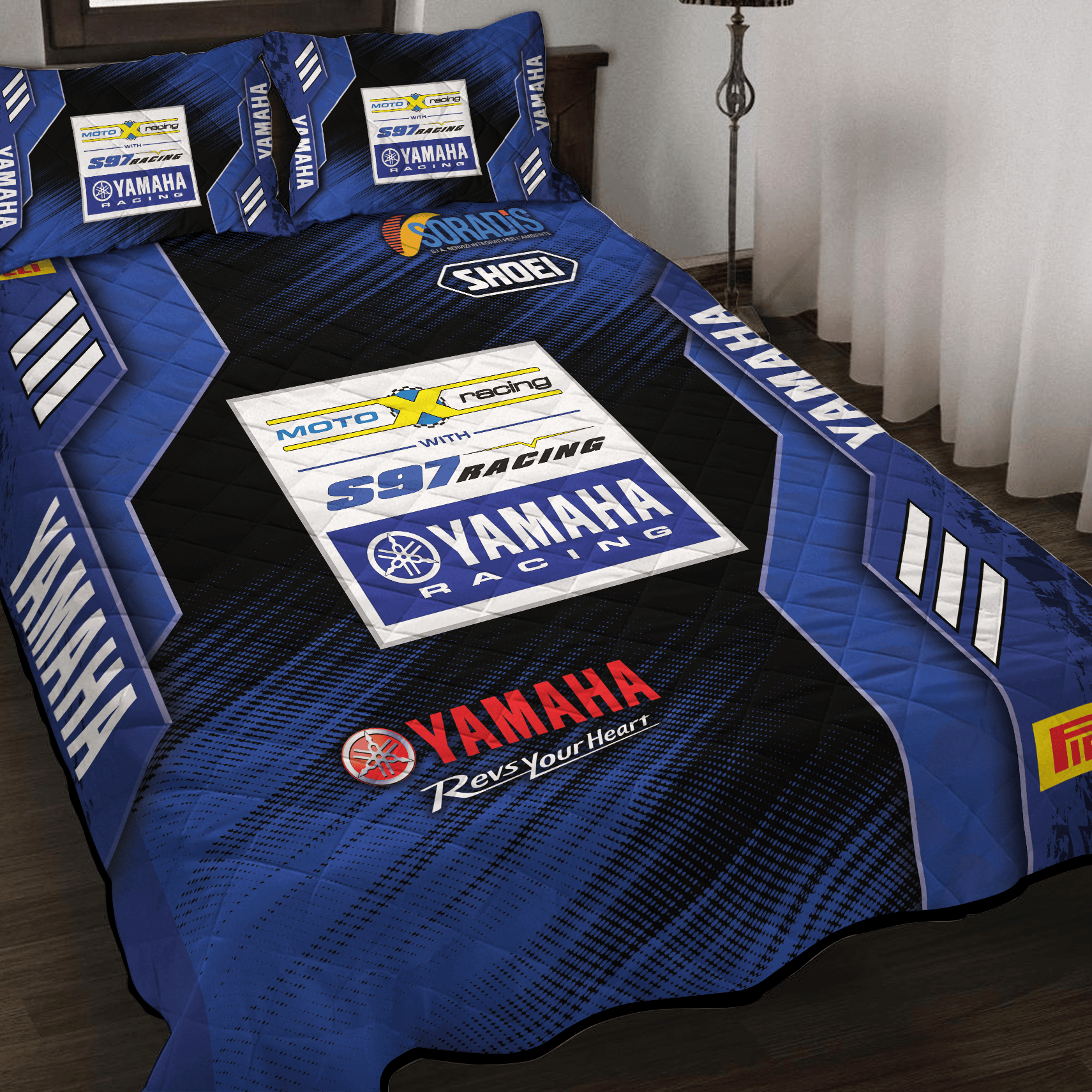 Yamaha Motoxracing Inspired Full Bedding Set